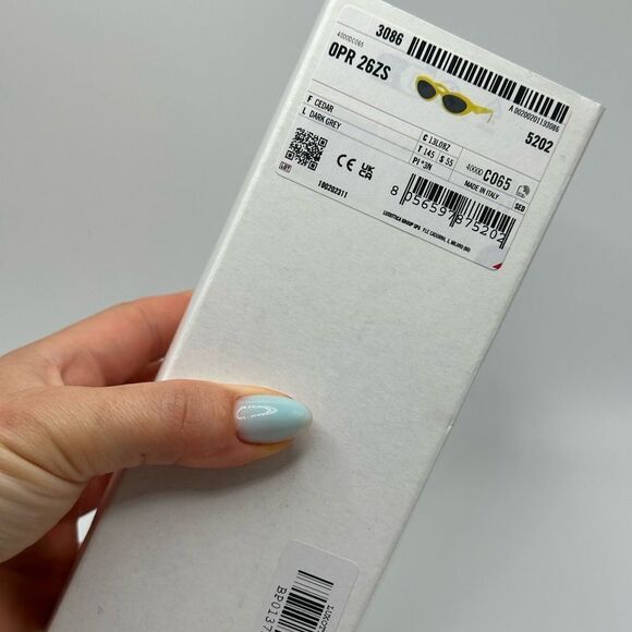 PRADA Symbol Sunglasses PR26ZS 13L08Z Cedar/Dark Grey NEW - Picture 16 of 16